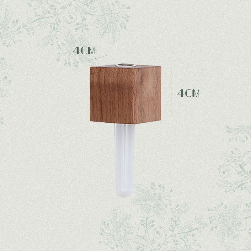 Wooden Flower Arrangement Refrigerator Magnet