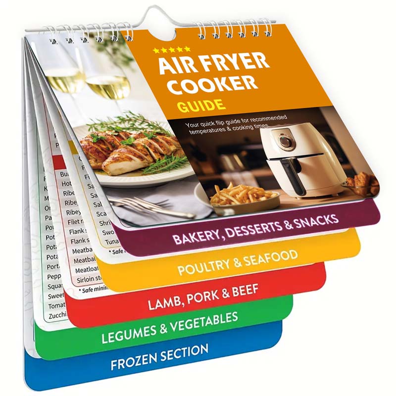 Cooking Guide Magnetic Stickers