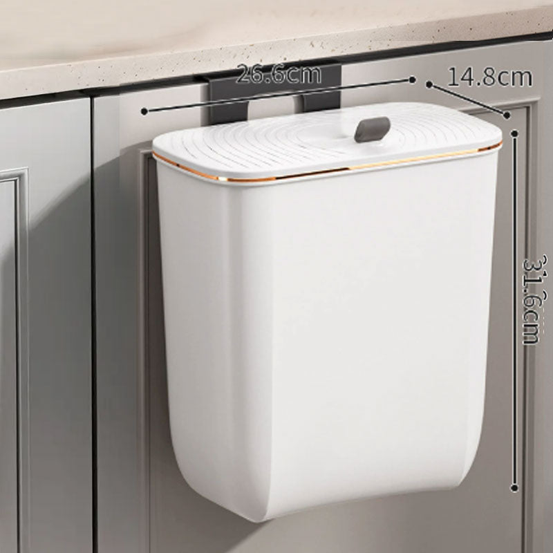 Wall-Mounted Trash Can