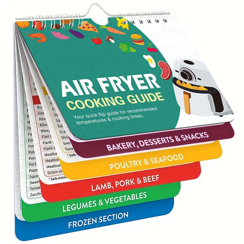 Cooking Guide Magnetic Stickers