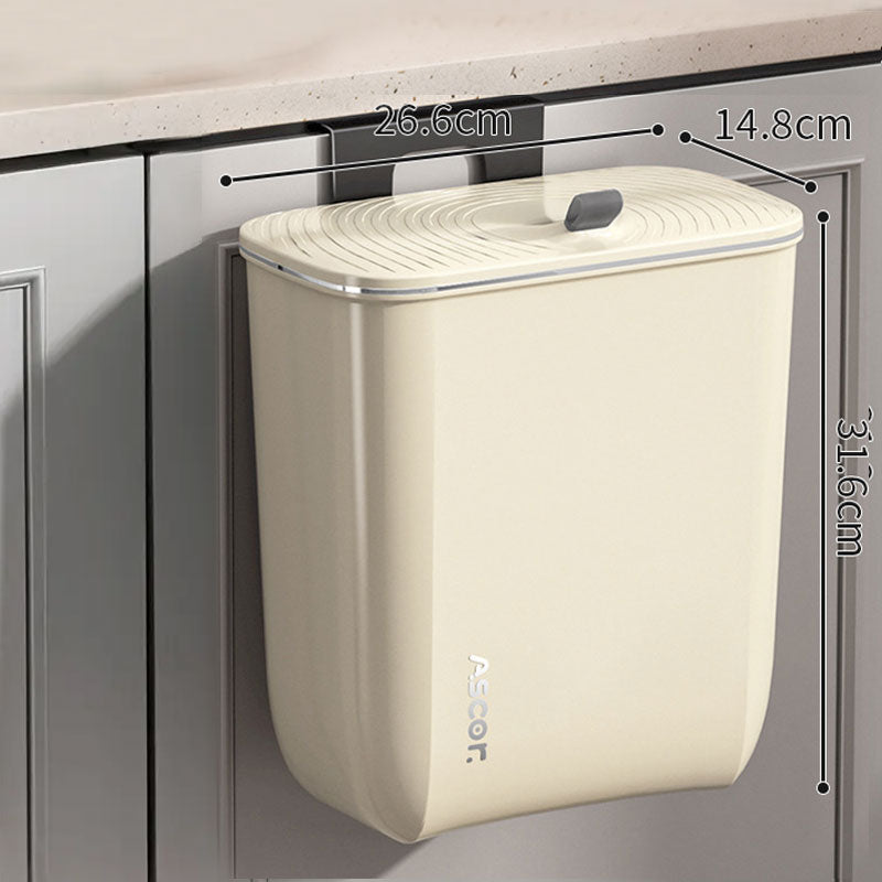 Wall-Mounted Trash Can