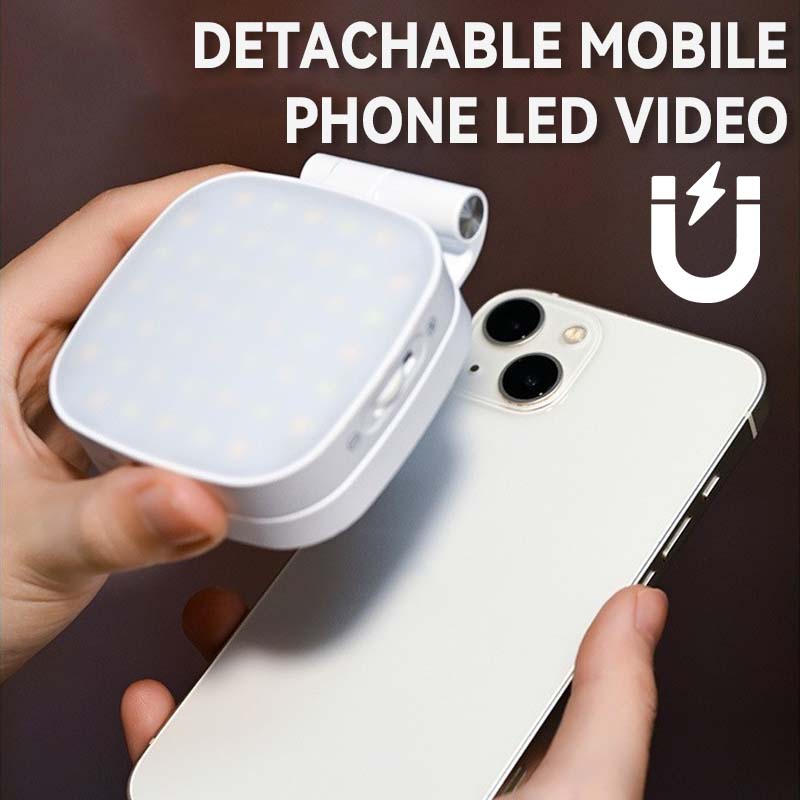 Detachable Mobile Phone LED Video Light