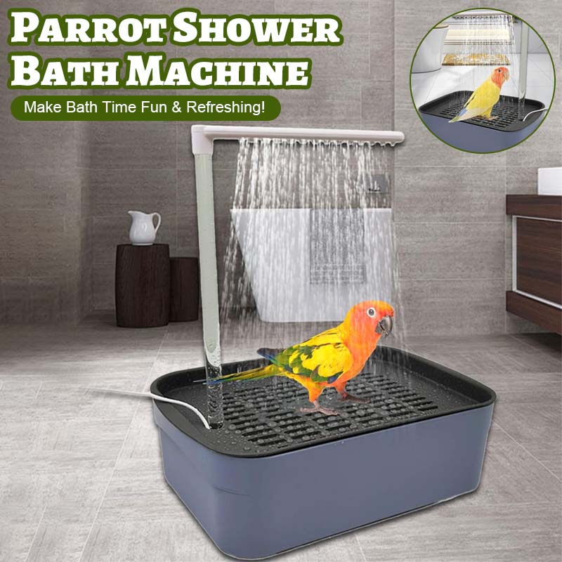 ๐ฆ Parrot Shower Bath Machine โ Make Bath Time Fun & Refreshing! ๐ฟ๐ฆ
