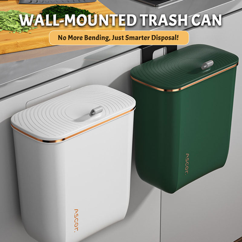 Wall-Mounted Trash Can