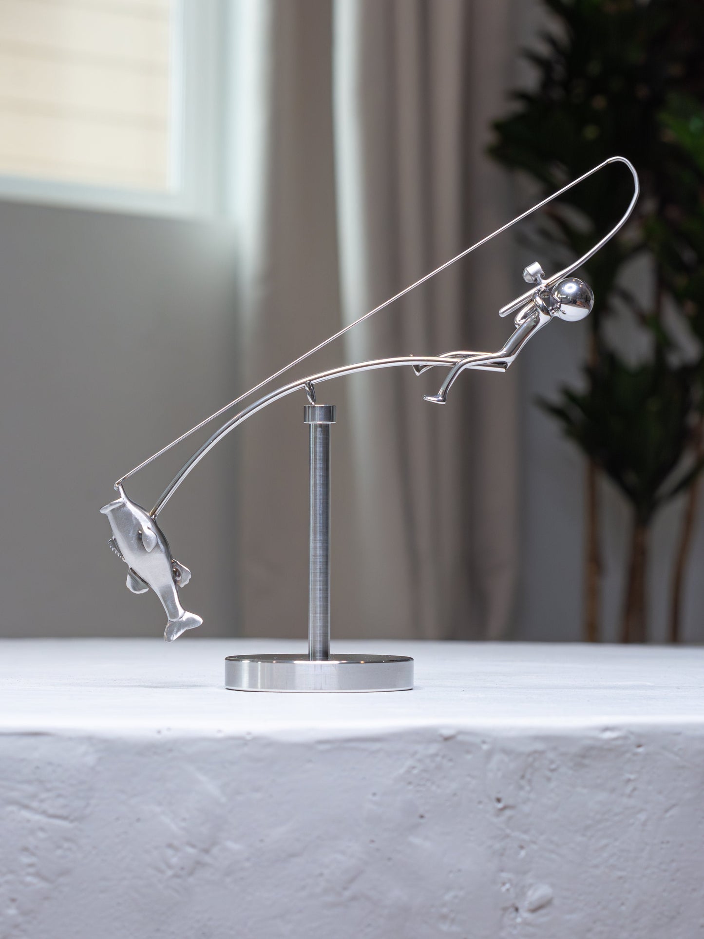 š£The Fisherman Balancing Sculpture