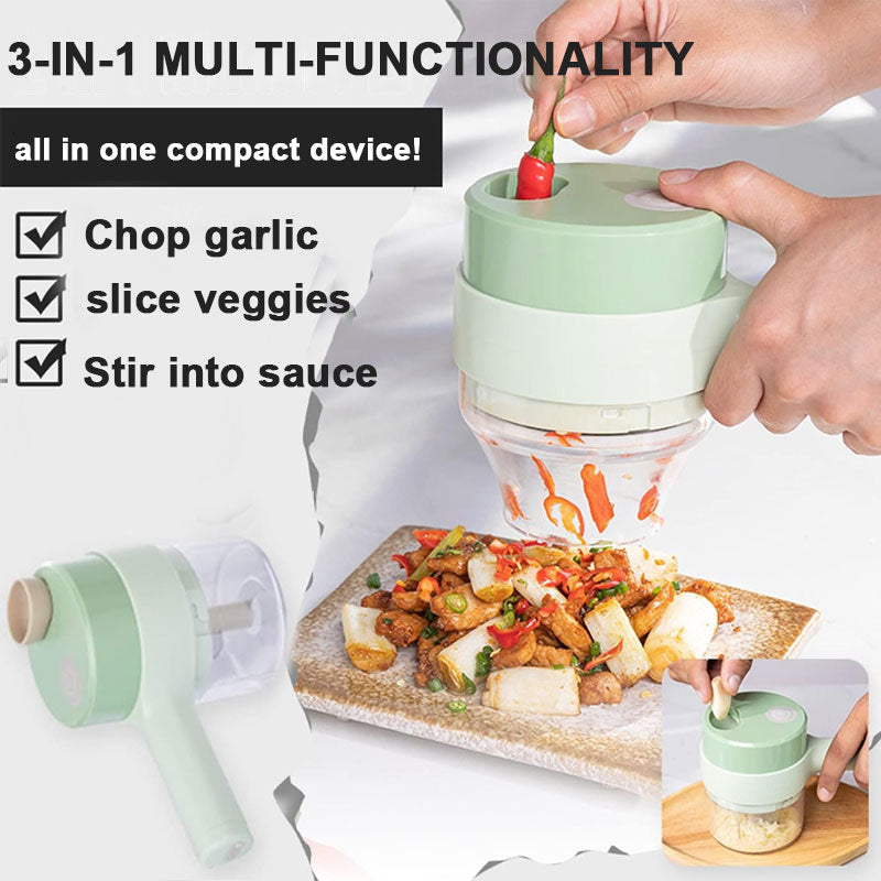 Handheld Electric Vegetable Cutter