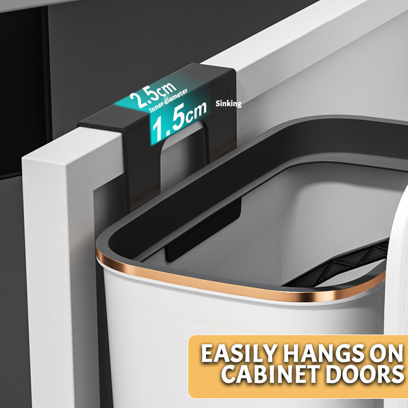 Wall-Mounted Trash Can