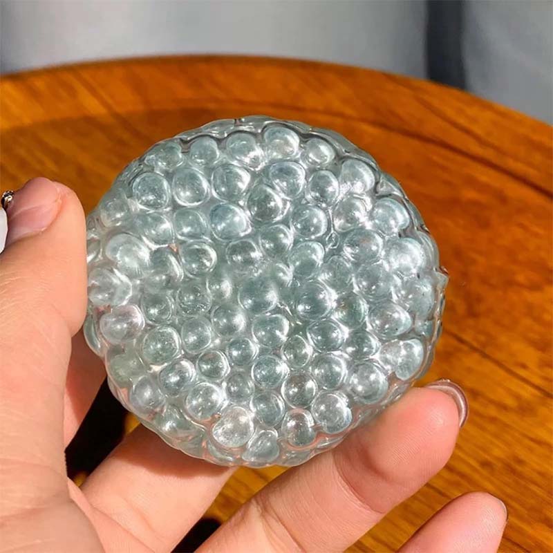 π Handmade Grape Stress Ball β Squeeze the Stress Away!