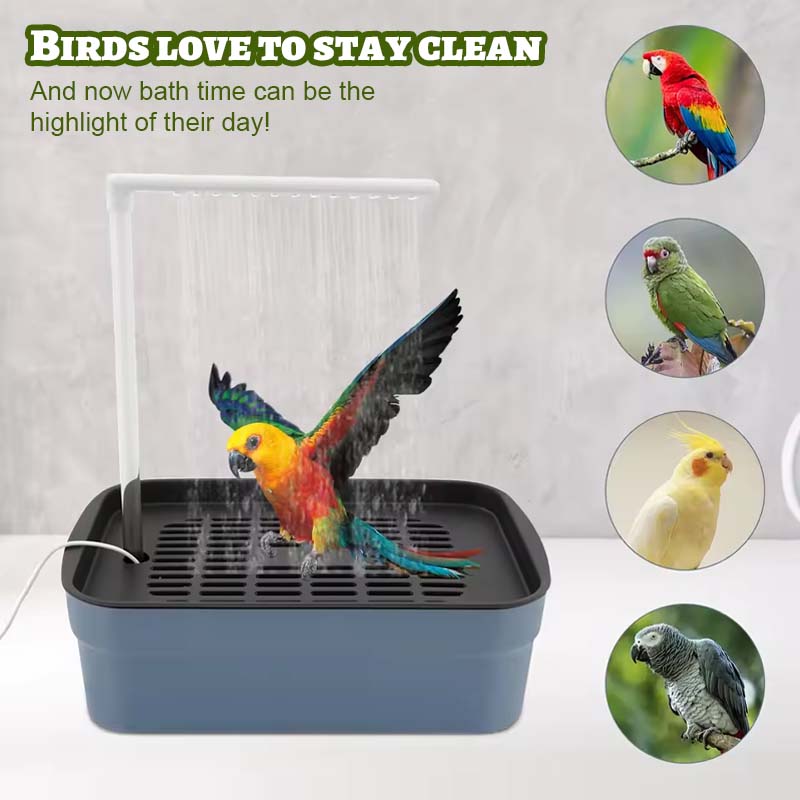 ๐ฆ Parrot Shower Bath Machine โ Make Bath Time Fun & Refreshing! ๐ฟ๐ฆ