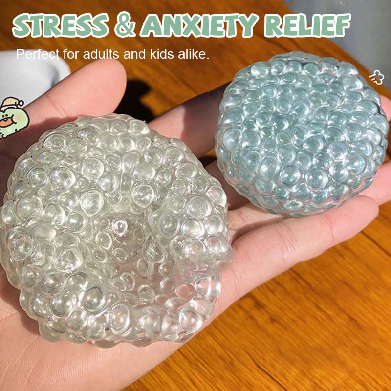 π Handmade Grape Stress Ball β Squeeze the Stress Away!