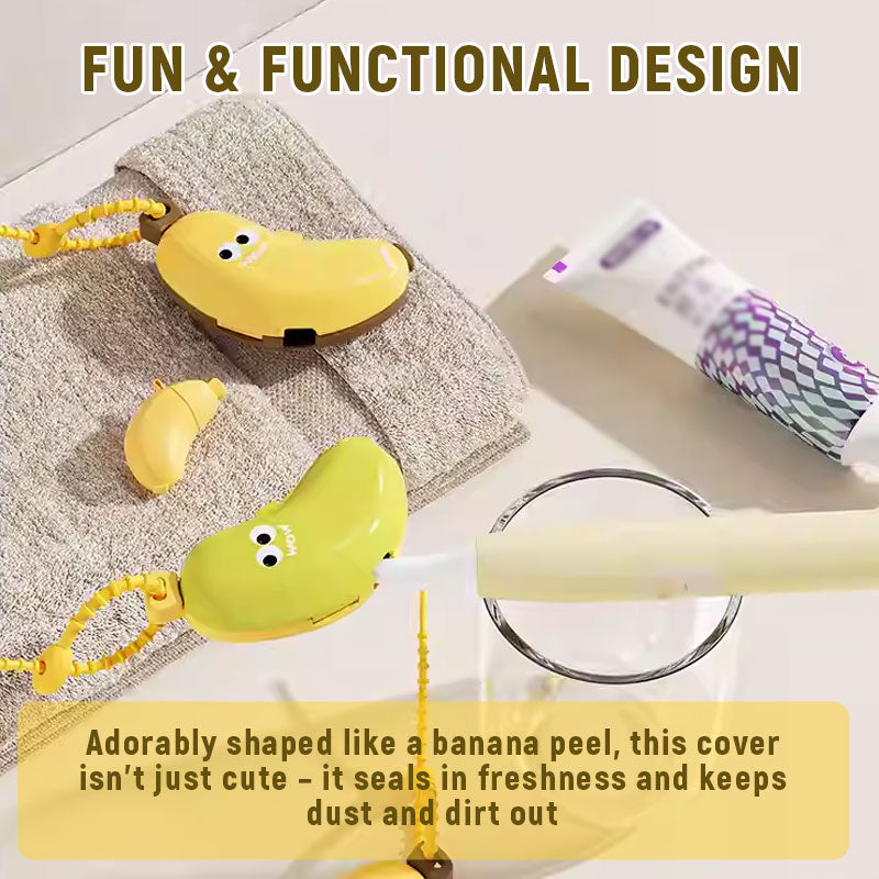 π Banana Toothbrush Head Cover β Keep It Clean & Cute! πͺ₯β¨
