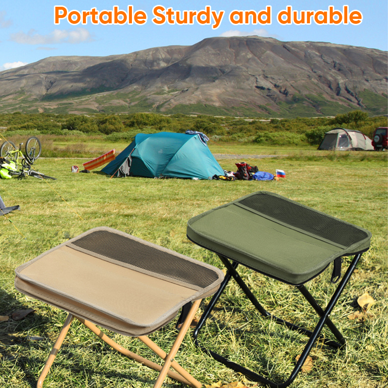 Foldable backpack stool