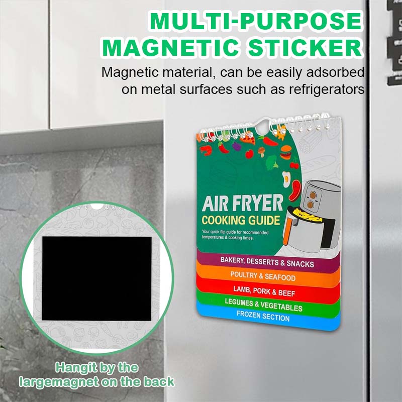 Cooking Guide Magnetic Stickers
