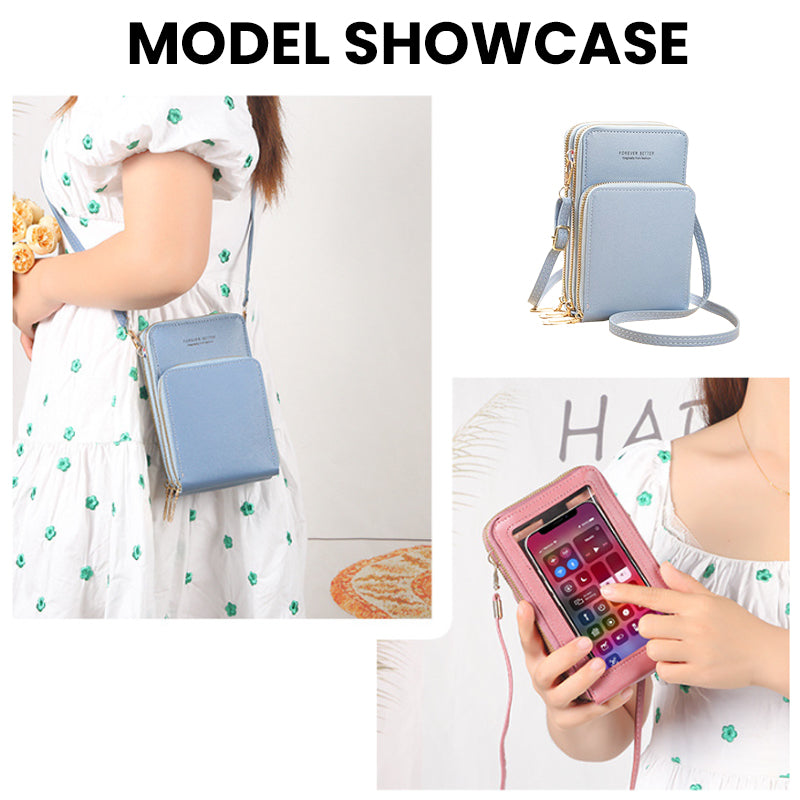 2025 Multifunctional Touch Screen Crossbody Mobile Phone Bag