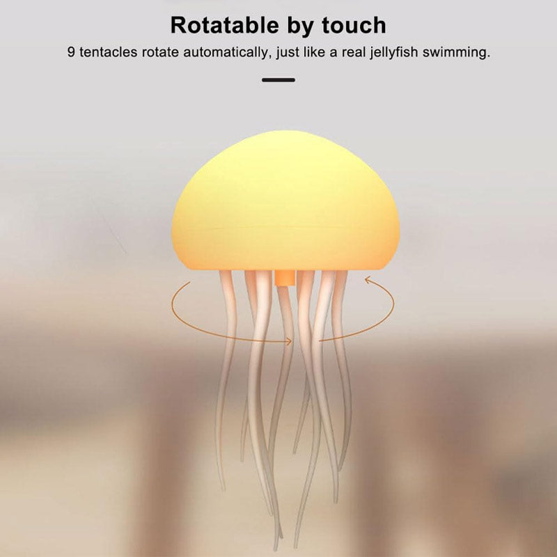 Gradient Swimming Jellyfish Light