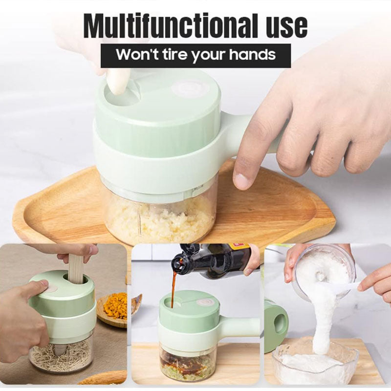 Handheld Electric Vegetable Cutter