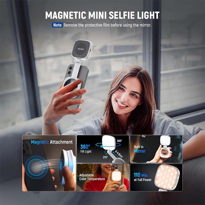 Detachable Mobile Phone LED Video Light