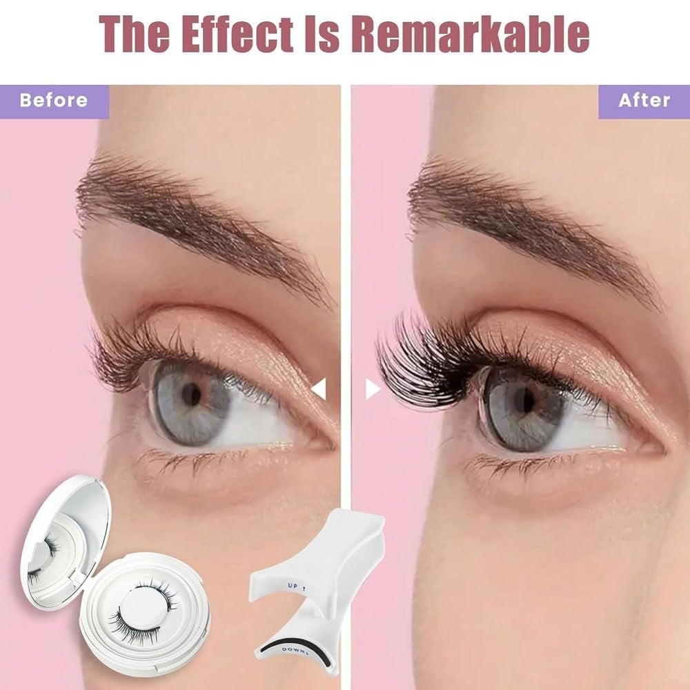 🔥Superdeal! 40% Discount! – Soft Magnetic False Eyelashes – All-in-One Box, Reusable & Easy to Apply