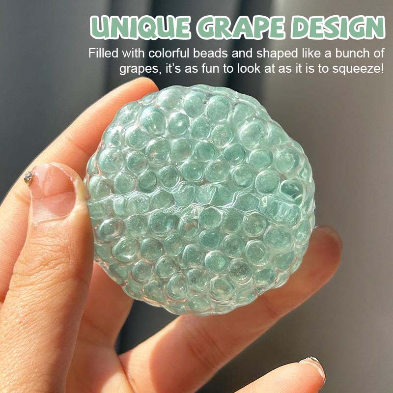 π Handmade Grape Stress Ball β Squeeze the Stress Away!