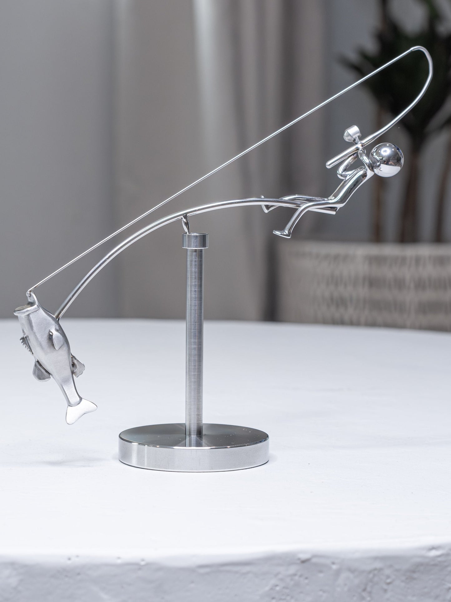 š£The Fisherman Balancing Sculpture
