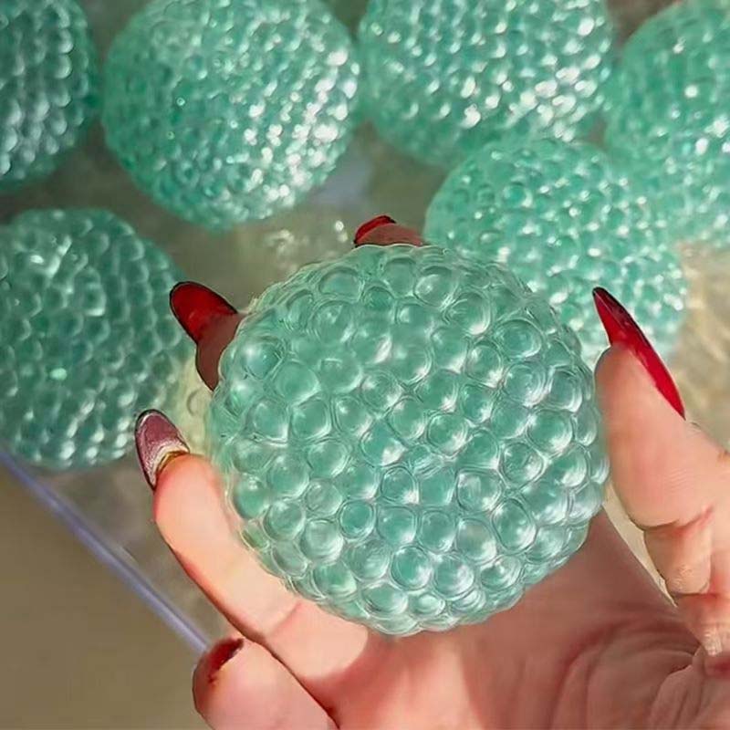 π Handmade Grape Stress Ball β Squeeze the Stress Away!