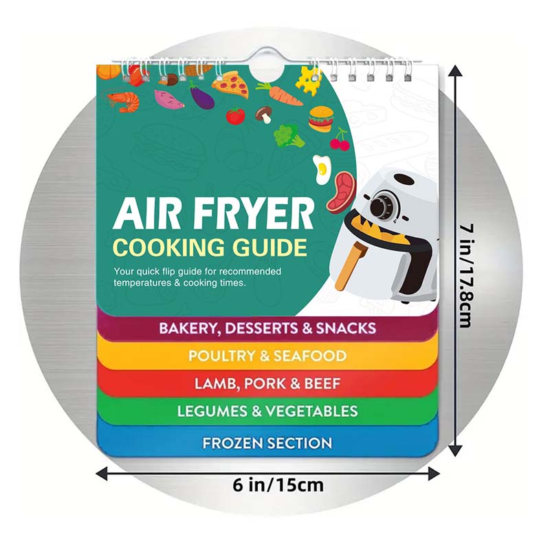 Cooking Guide Magnetic Stickers