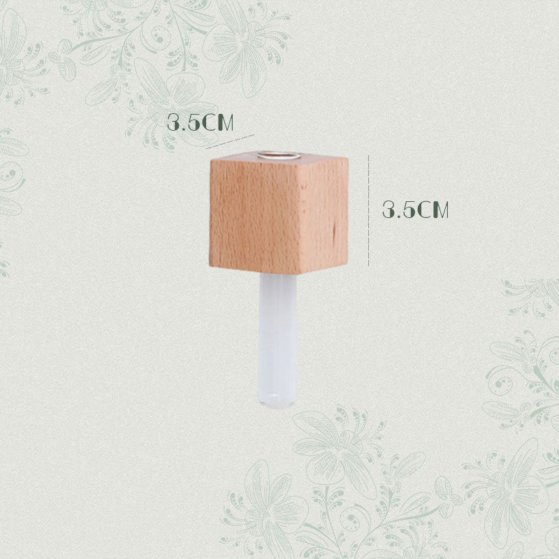 Wooden Flower Arrangement Refrigerator Magnet