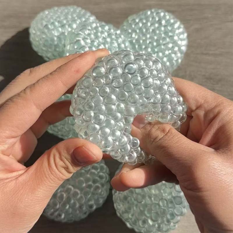 π Handmade Grape Stress Ball β Squeeze the Stress Away!