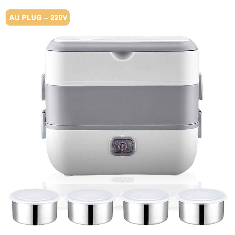 Portable Electric Heating Lunch Box 🍱 | Fresh Hot Meals, Anytime Anywhere