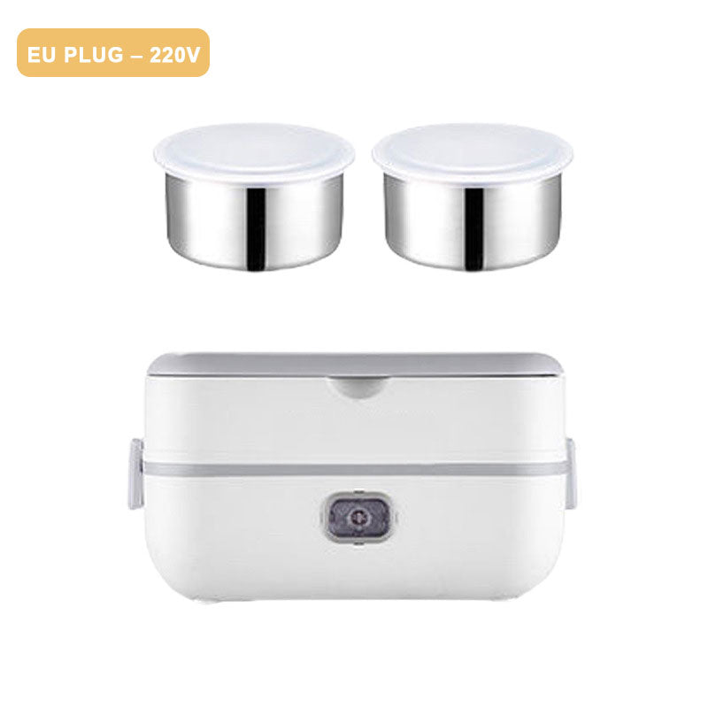 Portable Electric Heating Lunch Box 🍱 | Fresh Hot Meals, Anytime Anywhere