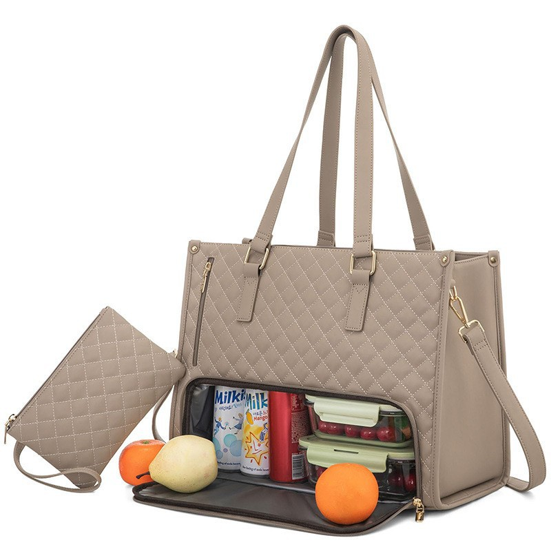 2 in 1 Tote Bag Insulated Lunch Bag