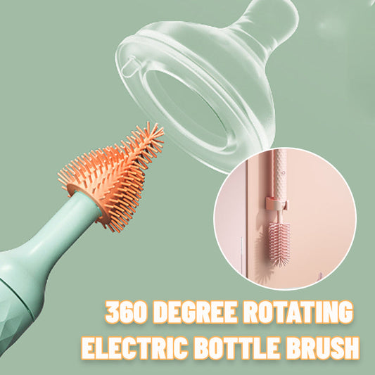 360 Degree Rotating Electric Bottle Brush