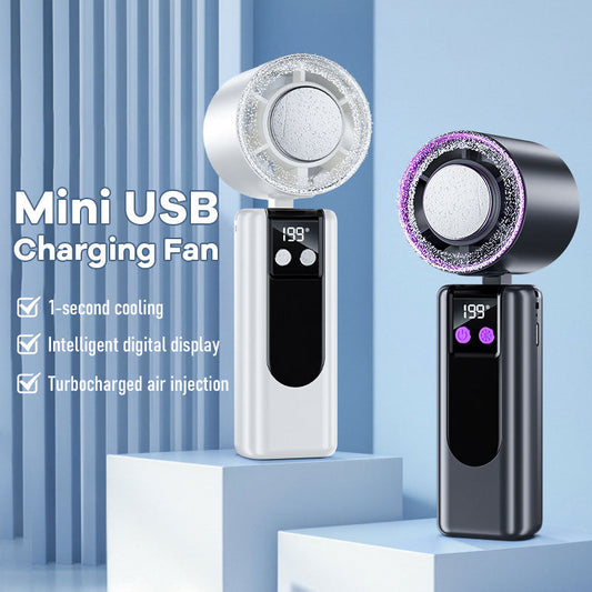 🔥【Hot Sale】High Speed Turbo Mini USB Charging Fan