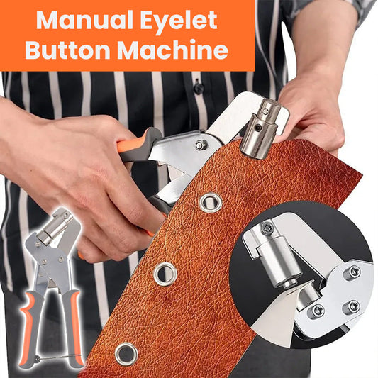 Manual Eyelet Button Punching Machine