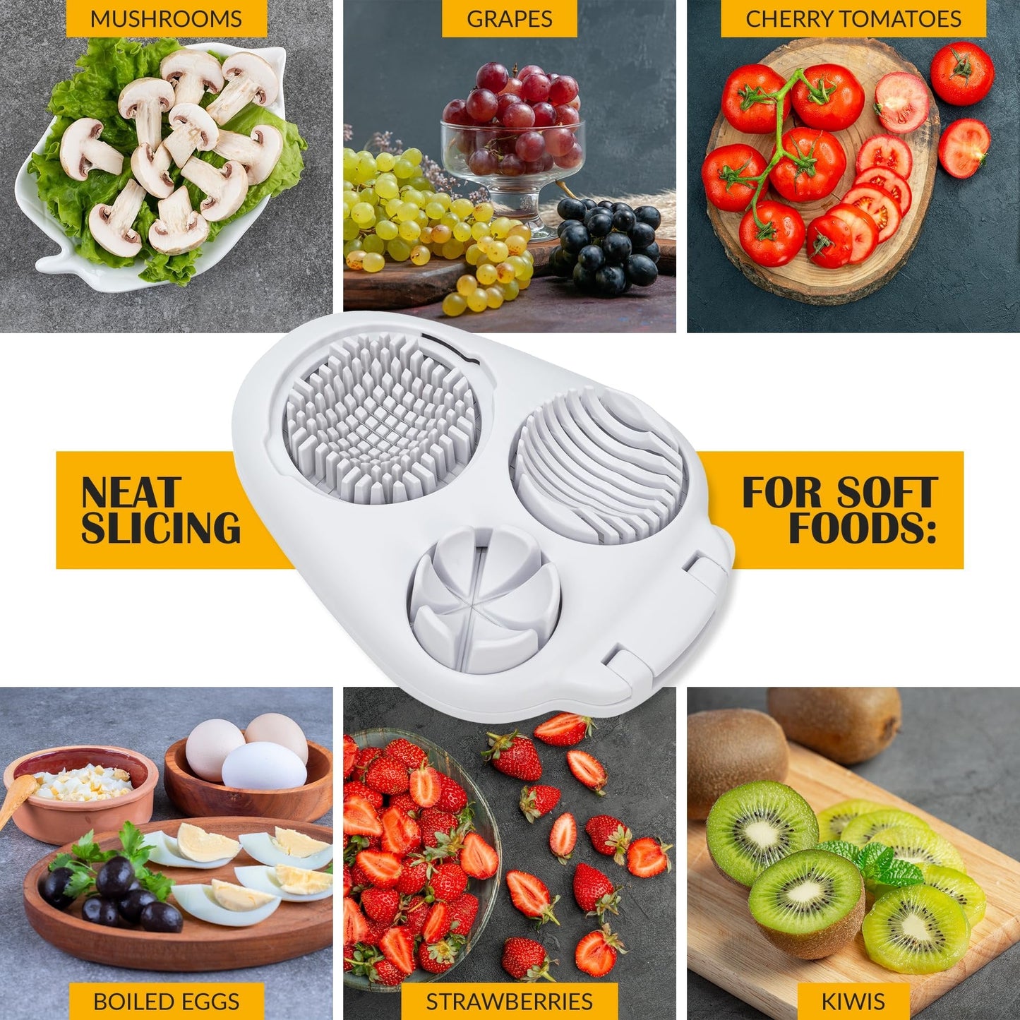 Egg Slicer for Hard Boiled Eggs