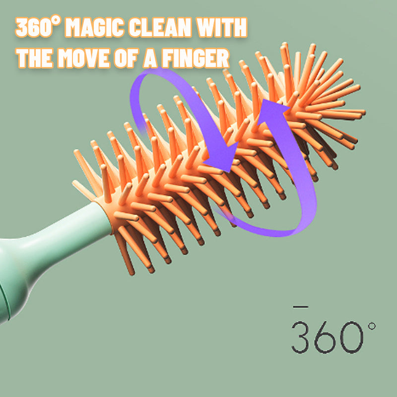 360 Degree Rotating Electric Bottle Brush