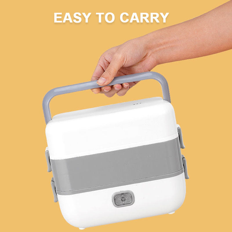 Portable Electric Heating Lunch Box 🍱 | Fresh Hot Meals, Anytime Anywhere