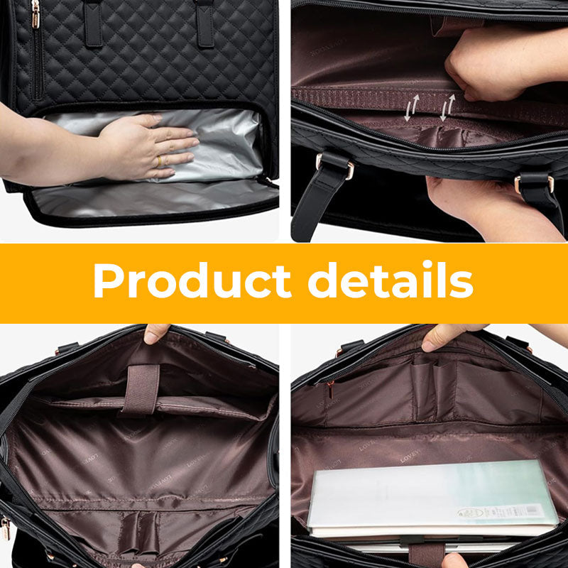2 in 1 Tote Bag Insulated Lunch Bag