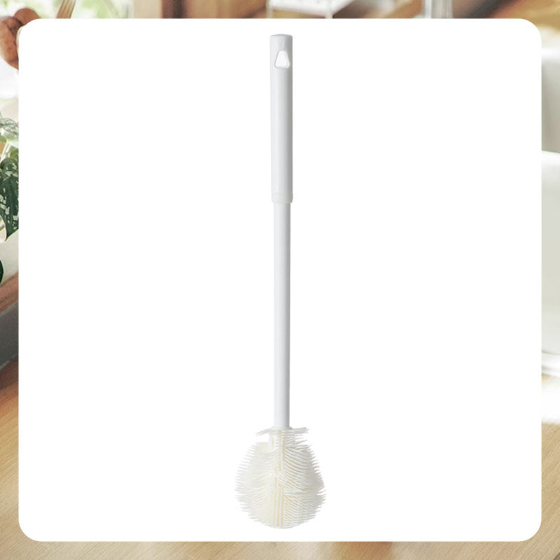 Long handle silicone cup cleaning brush