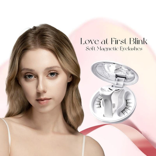 🔥Superdeal! 40% Discount! – Soft Magnetic False Eyelashes – All-in-One Box, Reusable & Easy to Apply